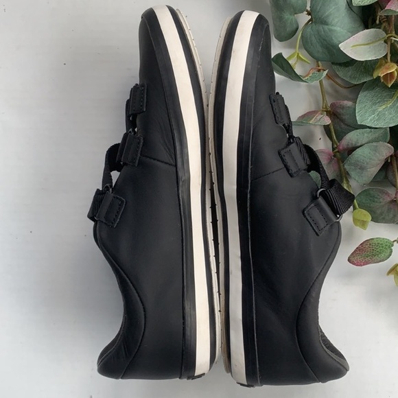 Camper Leather Criss Cross Lace Up Velcro Sneakers - Picture 5 of 10